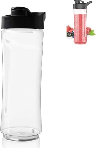 Lot de 2 bouteilles de rechange pour smoothie avec couvercle, 591 ml pour blender BLSTPB BLSTP2 - Nail Gallerys