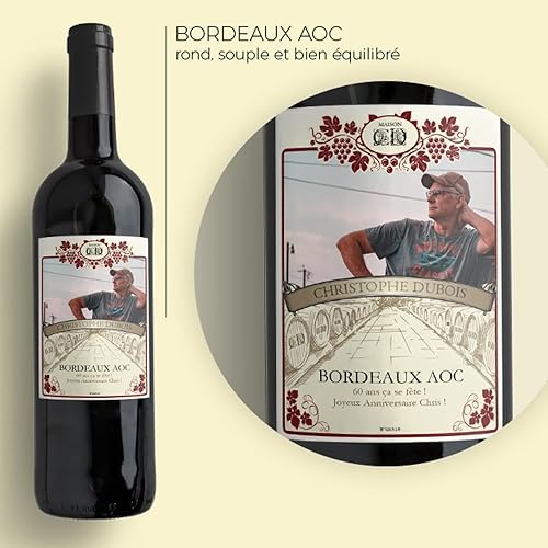CADEAUX.COM - Bouteilles de vin de Bordeaux Photo - Nail Gallerys