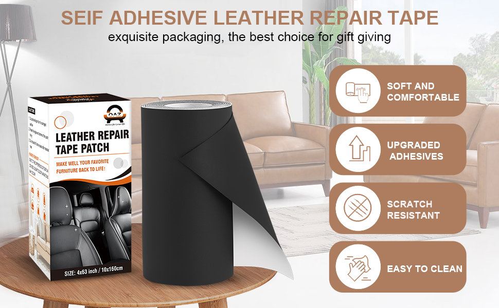 Patch de Reparation Cuir