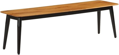 vidaXL Banc 160x40x45 cm Bois Massif de manguier - Nail Gallerys
