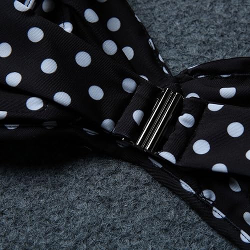 2025 - Maillot de bain deux pièces pour femme à pois - Maillot de bain 2 pièces - Grande taille - Nail Gallerys