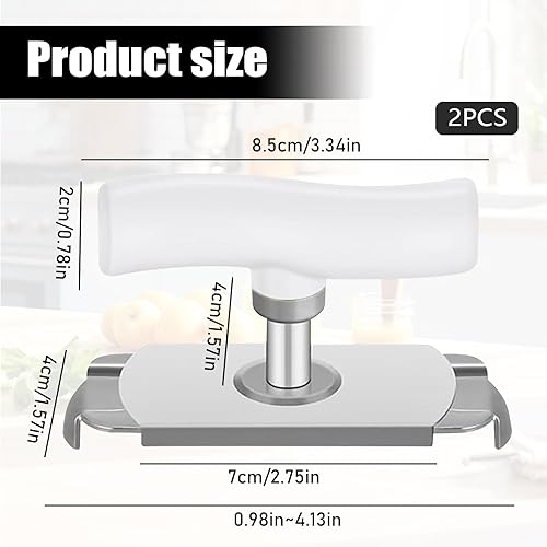 2 Pièces Effortless Ouvre Bocal,Ouvre Bocal Manuel,Ouvre Bocal Réglable En Acier Inoxydable,Ouvre Bocal Sans Effort,Ouvre-Bocal Facile à Ouvrir,Ouvre-Bocal Réglable Pour Divers Couvercles. Vert - Nail Gallerys