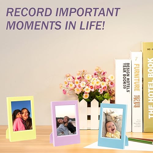LYSHOOCE 7 Pièces Mini Cadres Photo 3 Pouces,pour Polaroid Instax Mini 12/11/9/8/7/70/90/99/EVO - Nail Gallerys