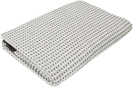 Estoralis | NIDO | Plaid Polyvalent de Conception Moderne | Couette pour lit et canapé | Marron | Housse de Couette/canapé (230 x 260 cm. (Largeur par Hauteur) avec des Franges - Nail Gallerys