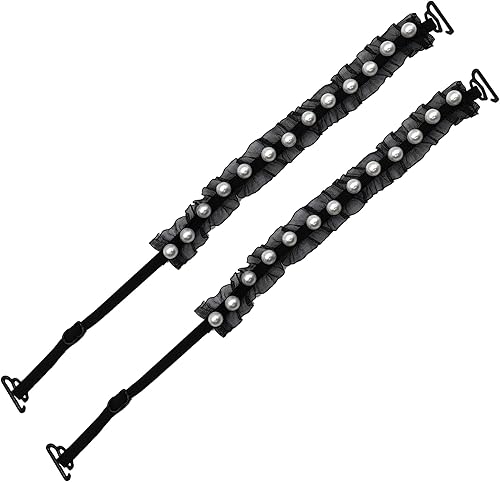 LIANCHEN 3 Pcs 5mm Rechange Femmes Bretelles de Soutien-Gorge Élastiques et 3 Pcs 12mm Réglables Bretelles de Soutien-Gorge Transparentes, Bretelles pour Robe Femmes - Nail Gallerys