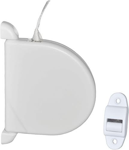 Enrouleur de sangle de volet roulant avec sangle de 14 mm de large, 5 m, montage mural, pivotant à 180 °C - Nail Gallerys