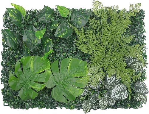 Panneau mural imitation gazon - 40 x 60 cm - Tapis de gazon artificiel réaliste - Revêtement mural d'intérieur et d'extérieur - Pour la maison, le bureau, le café, l'hôtel (3) - Nail Gallerys