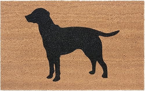 Hanse Home Paillasson en Coco pour l'intérieur - Paillasson Naturel - Paillasson antidérapant - pour Couloir, terrasse, entrée - 45 x 75 cm - Nail Gallerys