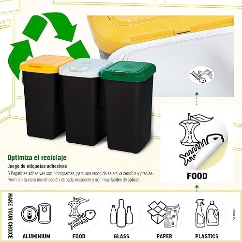 Tontarelli Lot de 3 rouleaux de papier recyclé Gris 25 l - Nail Gallerys