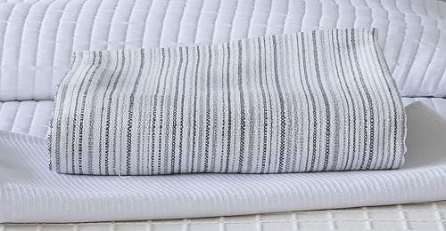 VIALMAN Foulard Toscane 5 | Canapé Plaid | Couette Multi-usages | Taille 230x260cm | Couette Beige - Nail Gallerys