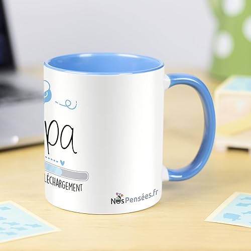 LA MENTE ES MARAVILLOSA - Mug/Tasse en Céramique avec Phrase et Dessin |Une Mère, on N'en a qu'une et il N'y en a Pas Deux Comme la Mienne| 330 ml Cadeau Original pour Jour Special, Tasse de Café - Nail Gallerys