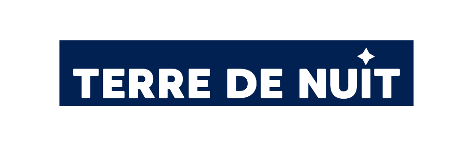 logo terre de nuit redimensionné fond bleu sur fond blanc