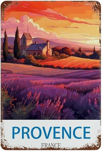 Plaque en métal vintage，Corse France，pour cafés, bars, pubs, magasins, décoration murale amusante et rétro pour homme et femme(15x30cm）6x12 inch-R82 - Nail Gallerys