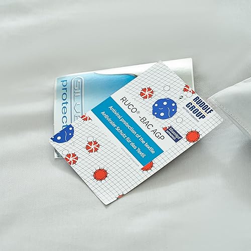 Sleepymoon Housse de couette, pour adulte, housse amovible, lavable, en coton gris clair, 152 x 203 cm, 100 % coton naturel - Nail Gallerys