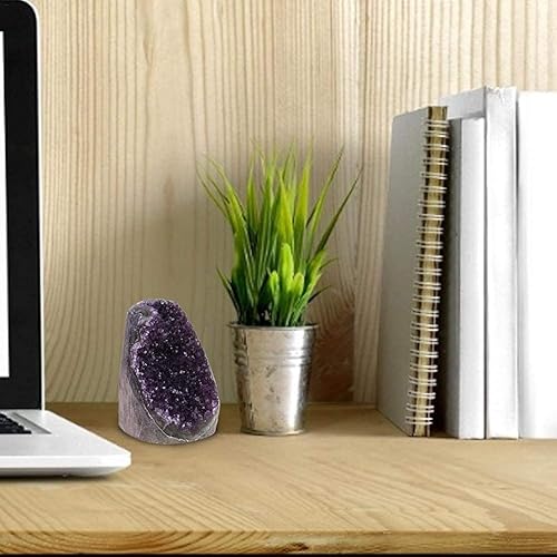 Amethyste Pierre Naturelle, Mineraux Et Cristaux, Cristal Guérison Reiki Décoration Améthyste Naturelle Quartz Crystal Cluster, Cluster Unique Specimen Gemstone Sculpture-13x10x10CM - Nail Gallerys