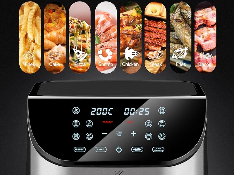 AirFryer XXL 8 litres Lehmann Tanzi