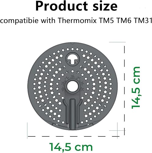 Éplucheur de pommes de terre, éplucheur pour Thermomix TM5, TM6, TM31, éplucheur de pommes de terre, légumes, fruits pour Thermomix Peeler TM6, pour éplucher les pommes de terre, carottes, légumes - Nail Gallerys