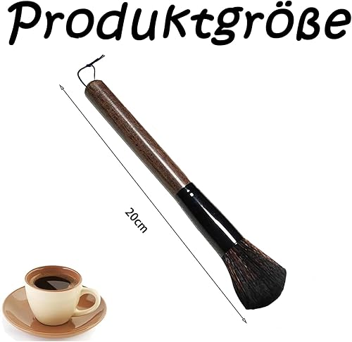 Lot de 2 pinceaux Barista, brosse à café, brosse à café, outil pour porte-filtre Barista, accessoire pour le nettoyage de machine à expresso, brosse à café barista, porte-filtre - Nail Gallerys