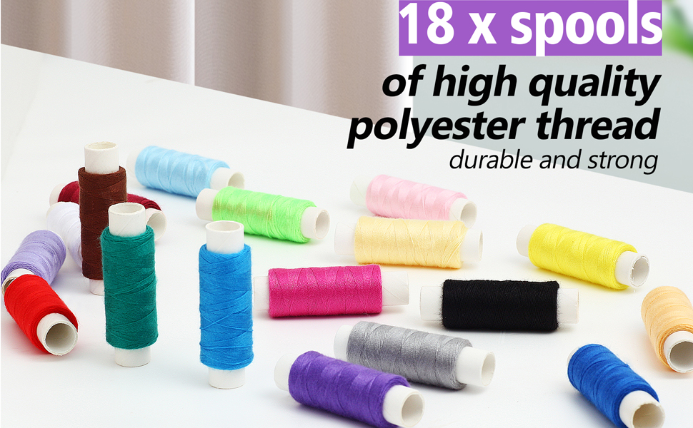 Bobine de fil de couleurs