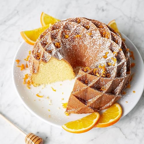 Nordic Ware 88377 Jubilee Bundt Poêle en aluminium Doré - Nail Gallerys