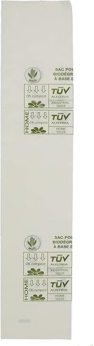 Lot De 25 Sacs Poubelles Biodégradables - 30 L - Blanc - Nail Gallerys