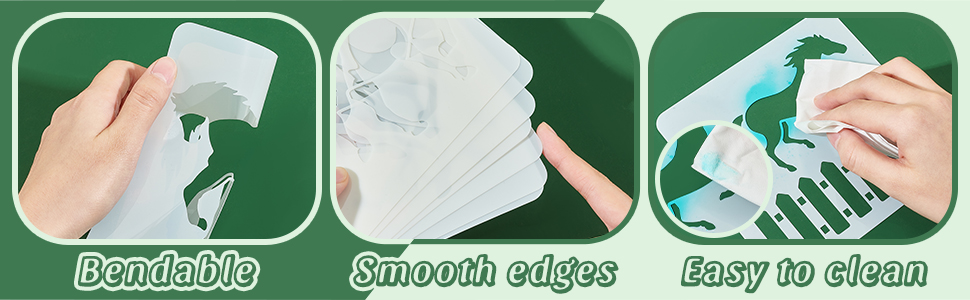 Affichage des détails du pochoir de peinture