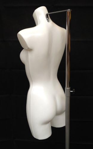 The Shopfitting Shop Buste pour Maillot de Bain/Lingerie Pied en métal Inclus - Nail Gallerys