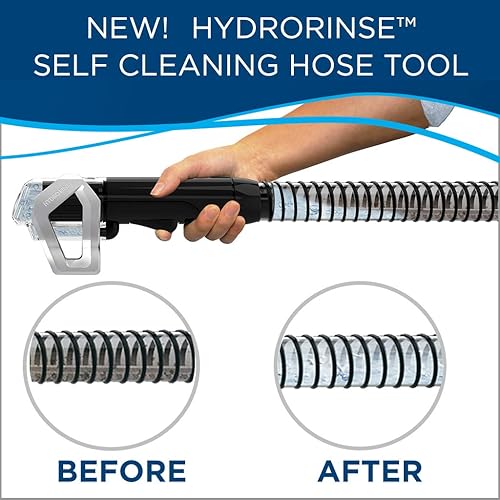 BISSELL Little Green Proheat 2513E Nettoyeur en profondeur portable pour voiture et auto avec outil autonettoyant HydroRinse pour tapis et tissus d'ameublement - Nail Gallerys