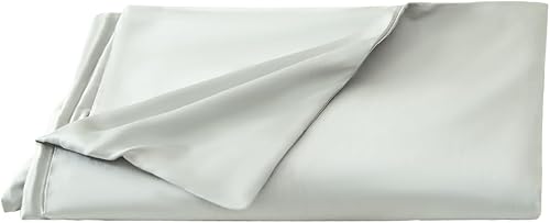 Sleepymoon Housse de couette, pour adulte, housse amovible, lavable, en coton gris clair, 152 x 203 cm, 100 % coton naturel - Nail Gallerys