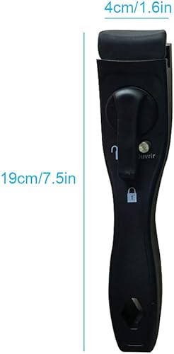 Poignée de Casserole Amovible, Poignée de Casserole Anti-brûlure, Poignée de Casserole Universelle, Construction en Bois et Silicone, Conception Ergonomique, Adaptée à Différents - Nail Gallerys