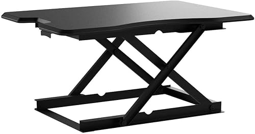 Support de bureau assis-debout à hauteur réglable 81 cm ZINUS Tina | Station de travail | Convertisseur de bureau | Meuble déjà monté - Nail Gallerys