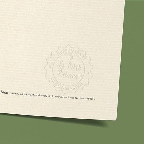 Oneart Poster affiche d'art (Le Petit Prince et la Rose) - 30x40cm - Nail Gallerys