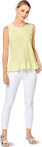 Burda - 6501 - Patron de couture - Top col en V et ourlet volant (femme, taille 34-46) - Niveau de difficulté : 2 - Nail Gallerys