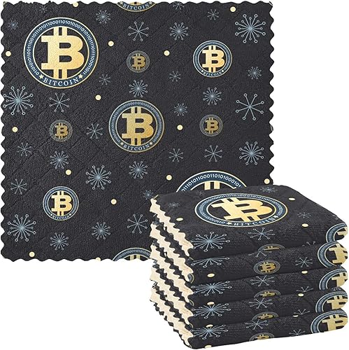 FRODOTGV Lot de 6 torchons turcs en microfibre à pois noirs aquarelles absorbants pour cuisine, essentiels décoratifs essentiels de la ferme classique - Nail Gallerys