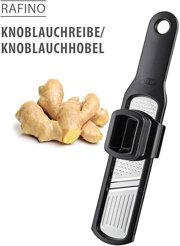 Gefu 50472 RAFINO Râpe et coupe ail double face - Nail Gallerys