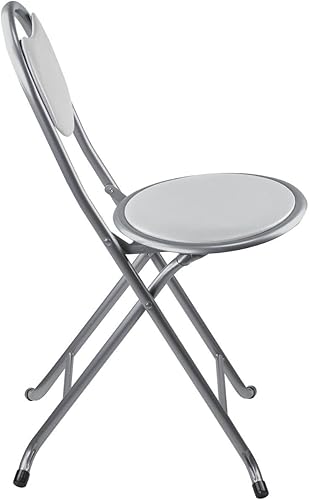 7H SEVEN HOUSE Tabouret pliant haut avec dossier 32 x 36 x 73,5 cm 7house - Nail Gallerys