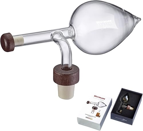 Westmark 99093380 Cuillère à mesurer et à décanter en même temps Verre/plastique/bois Gourmet Transparent/marron 150 ml - Nail Gallerys