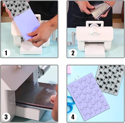 hocadon 12 Motifs Dossier de Gaufrage Fleurs Modèle de Dossier de Gaufrage 14,5x10,5cm Classeur Gaufrage de Scrapbooking pour DIY Loisir Créatif - Nail Gallerys