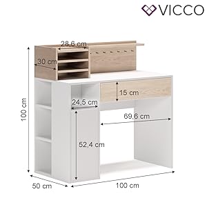 Bureau de bricolage.