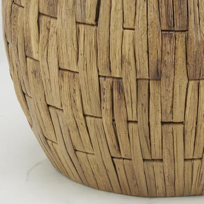 AUBRY GASPARD Sellette en Jacinthe et Teck Naturel - Nail Gallerys