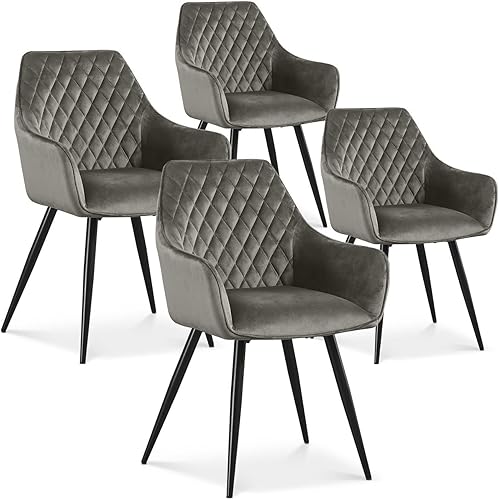 INTENSE DECO Lot de 2 chaises Victoria Vintage Pieds Noir - Nail Gallerys