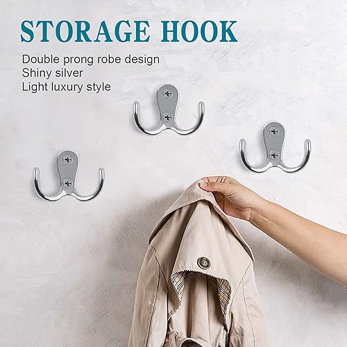 Bolatus 6 Pièces Rétro Patère, Crochet de Manteau Rétro Crochet Patère Porte Manteau Mural Vintage Crochet de Porte Métal pour Salle de Bain Cuisine Chambre Entrée（Noir） - Nail Gallerys