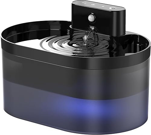 PEKTACO Lot de 9 filtres de rechange pour fontaine à eau pour chat, 2,2 l - Nail Gallerys