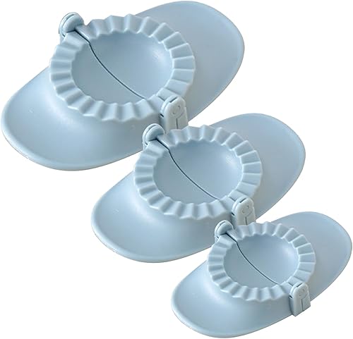 3 Pièces Moule à Boulettes en Plastique, Moules à Raviolis Multifonctionnels, Moule à Boulette Outil, pour Faire Des Boulettes, Des Autocollants de Pot, Des Emballages de Tarte - Nail Gallerys