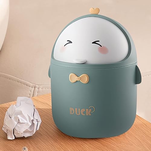 Mini Poubelle, Petite Poubelle, Poubelle De Table Portable, Poubelle De Table De Maquillage, pour Salle Bain, Cuisine, Bureau, Poubelle de Style Dessin Animé Mignon Portable - Nail Gallerys