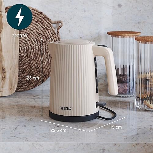 Princess 236023 Bouilloire en acier inoxydable - Nail Gallerys