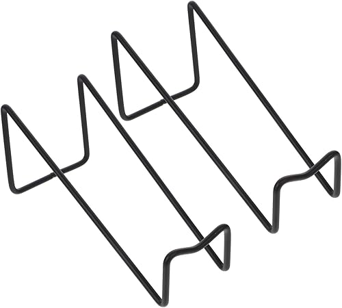 Holibanna 2 Pièces Casier À Bouteilles De Vin Unique Support De Vin Autoportant Présentoir À Vin en Métal Organisateur De Vin Rouge pour Boissons d'alcool (Noir) - Nail Gallerys