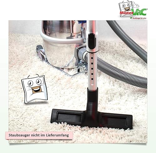 MisterVac compatible avec suceur sol, suceur balai, suceur parquet, suceur de rechange + 2 rouleaux feutre de rechange Nilfisk GD 80,GM80,GM 80P - Nail Gallerys