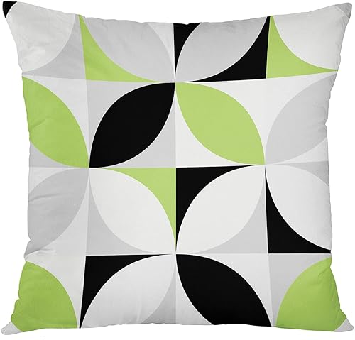 ArtSocket Lot de 4 housses de coussin décoratives carrées motif arbre japonais, nature orientale, fleurs de cerisier, beige, crème, 45,7 x 45,7 cm - Nail Gallerys