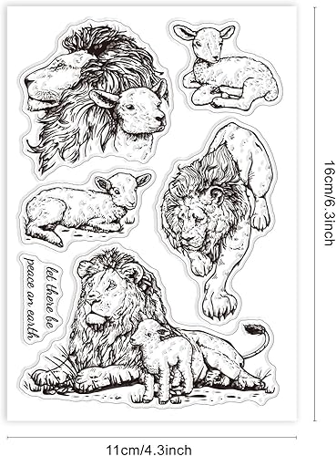 PH PandaHall Tampon de Carte Magique en PVC Transparent Tampons Sur le Thème de la Sorcière Gothique Corne de Chèvre Potion Yeux de Lune Crâne Sablier Minuterie pour Bricolage Scrapbooking - Nail Gallerys